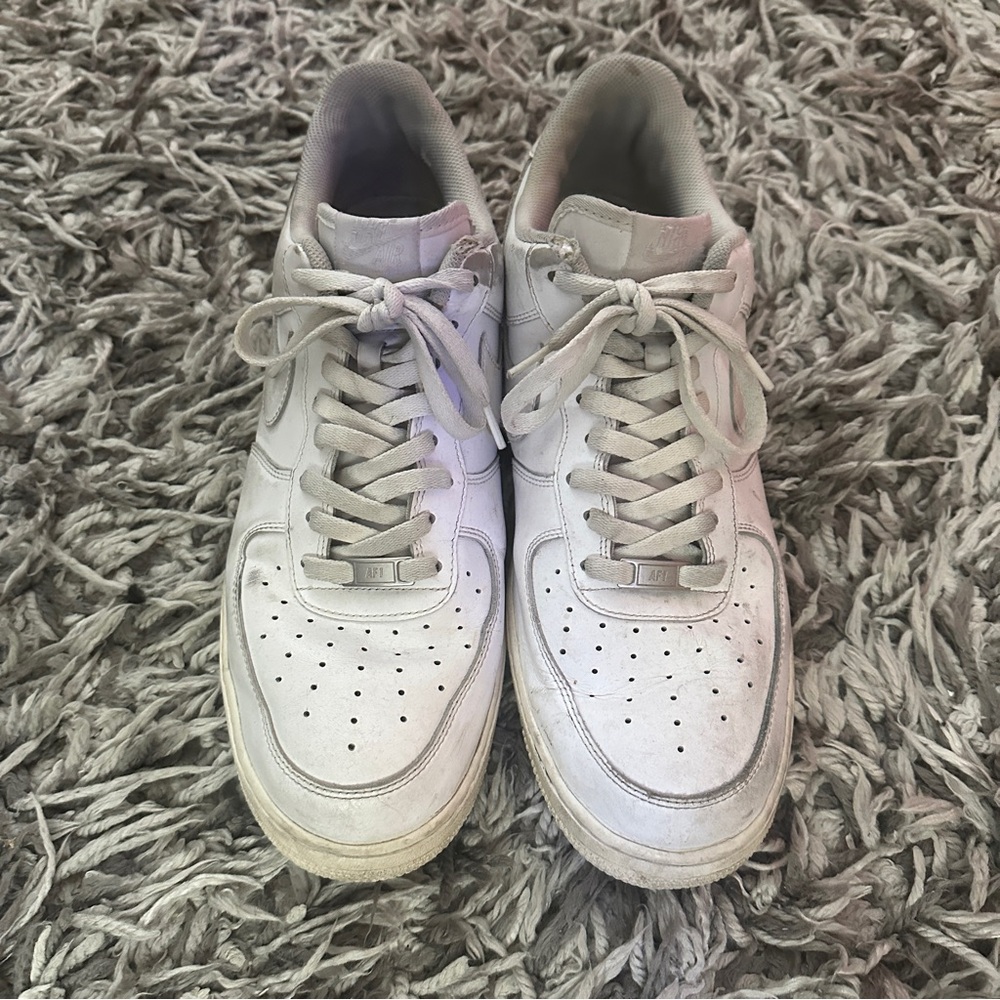 MENS NIKE AIR FORCE 1 LOW 07' WHITE